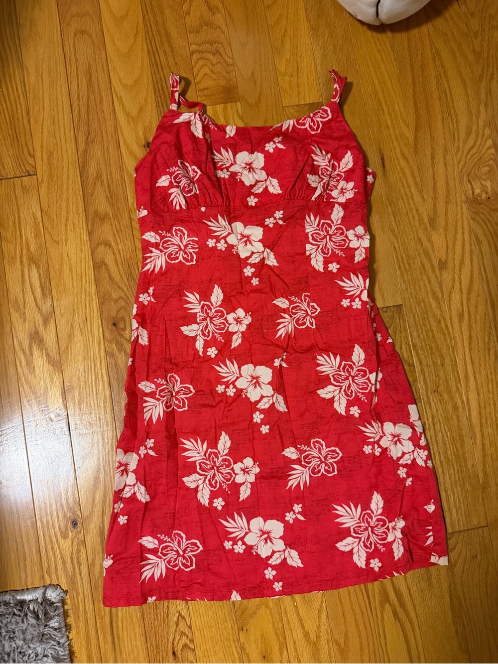 Target Red Floral Mini Dress